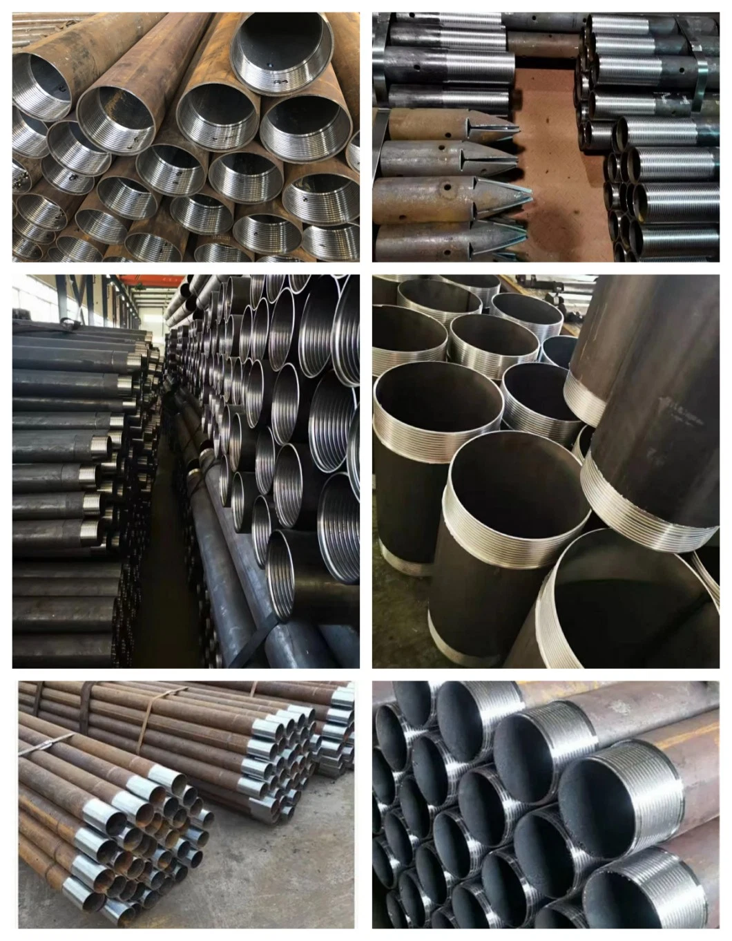 Threaded Tube Threaded Pipe API 5CT/ASTM A53/ASTM A106 Pipe High Strength Corrosion Resistance Sell Well Large Inventory Pipe