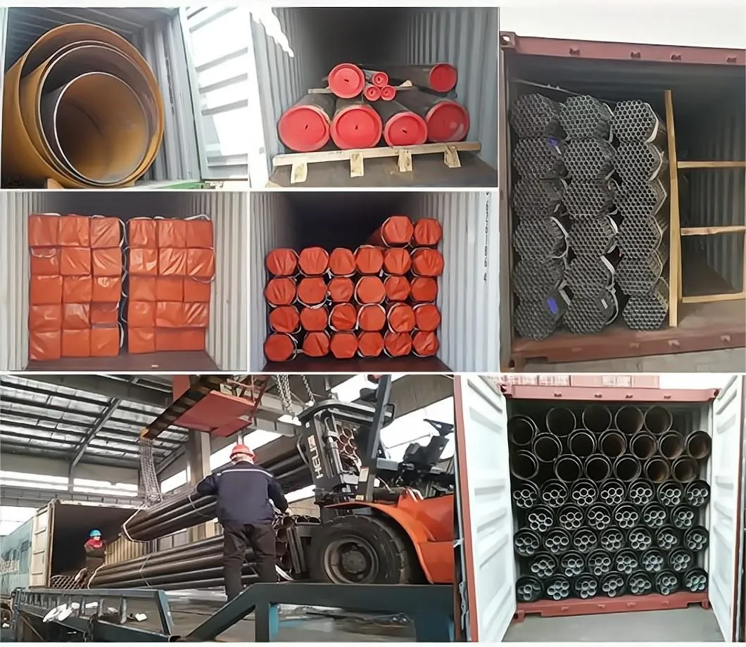 Threaded Tube Threaded Pipe API 5CT/ASTM A53/ASTM A106 Pipe High Strength Corrosion Resistance Sell Well Large Inventory Pipe